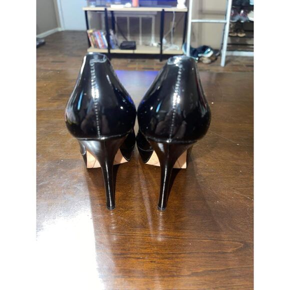 David Joan black patent leather heels 8.5 - Picture 8 of 9